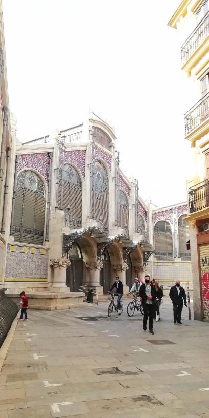 Precioso Apartamento Frente Del Mercado Central Valencia Buitenkant foto